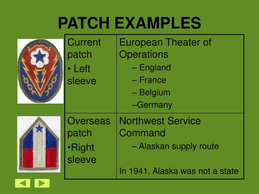 PPT MY GRANDFATHER’S WWII INSIGNIA PowerPoint Presentation, free