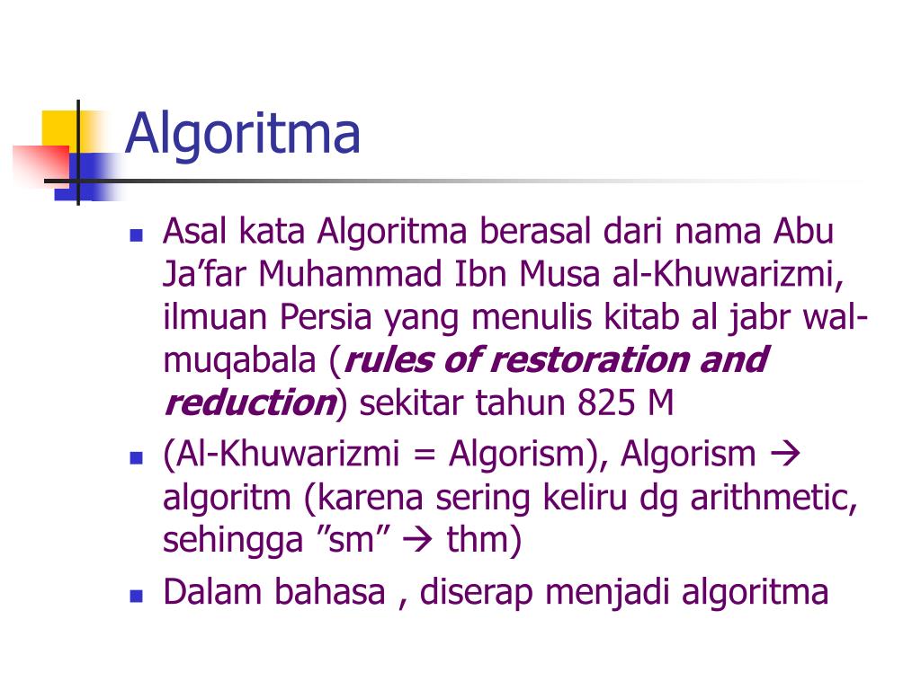 PPT Algoritma dan C o m p u t e r P r o g r a m m i n g PowerPoint
