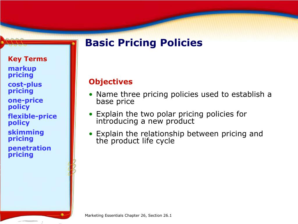 PPT Chapter 26 Pricing Strategies PowerPoint Presentation, free
