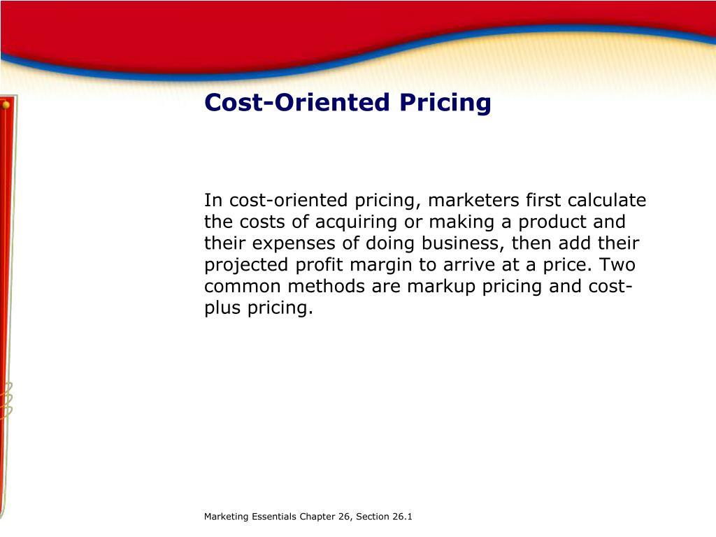 PPT Chapter 26 Pricing Strategies PowerPoint Presentation, free