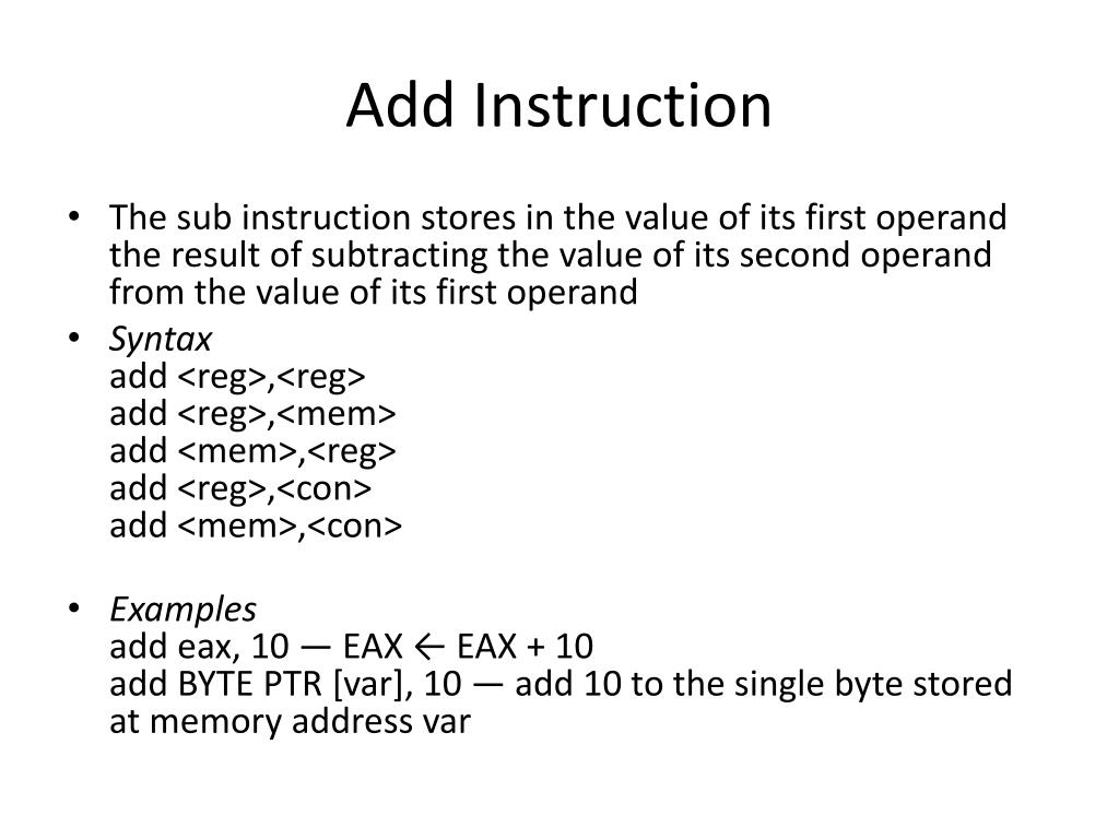 PPT Computer Organization & Assembly Language PowerPoint Presentation ID3690862