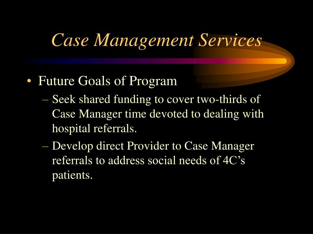 PPT Case Management Services PowerPoint Presentation, free download