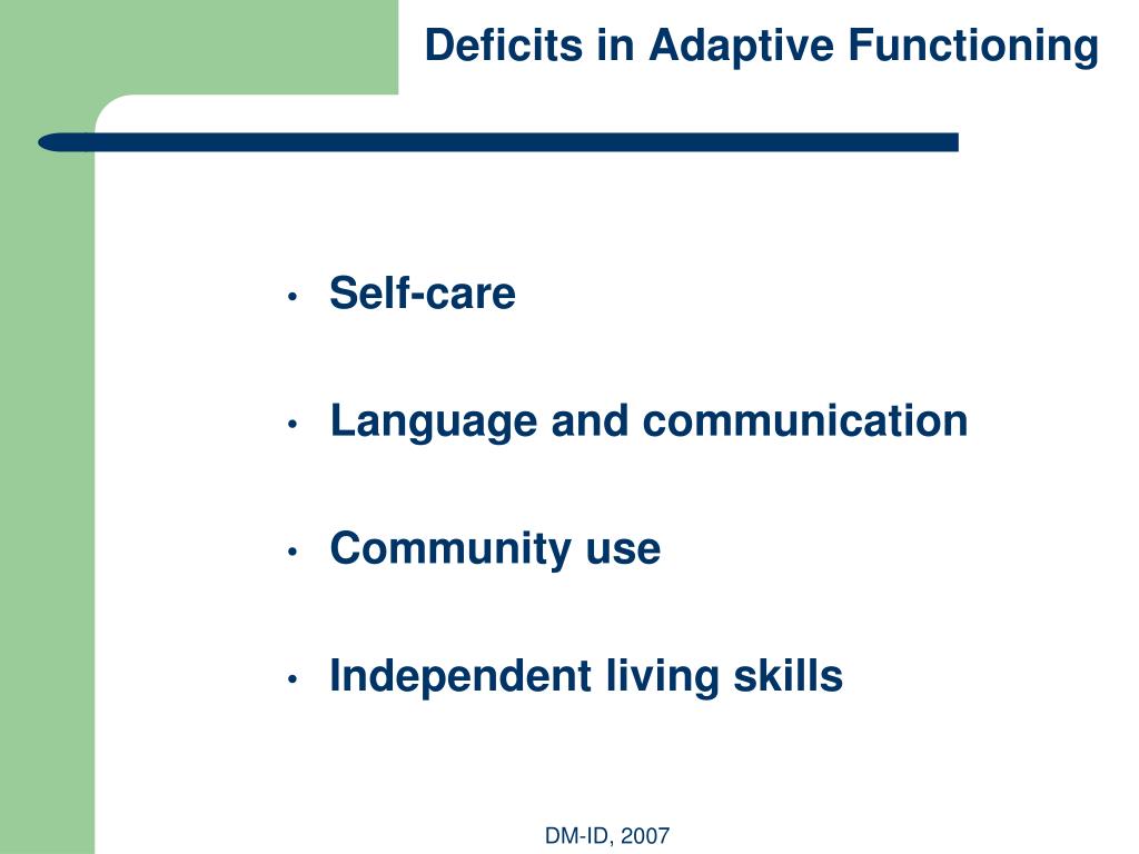 PPT Understanding People Who Have a Dual Diagnosis (ID/MI