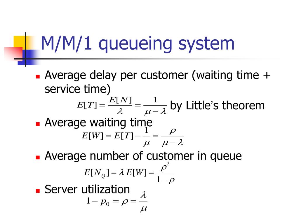 PPT Queueing Theory (Delay Models) PowerPoint Presentation, free