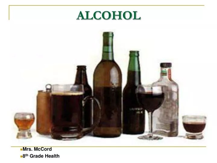 PPT ALCOHOL PowerPoint Presentation, free download ID3699313