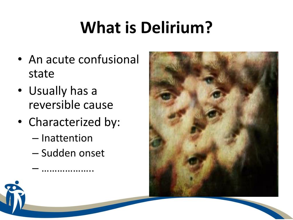 PPT Delirium Recognition Assessment Prevention Management PowerPoint