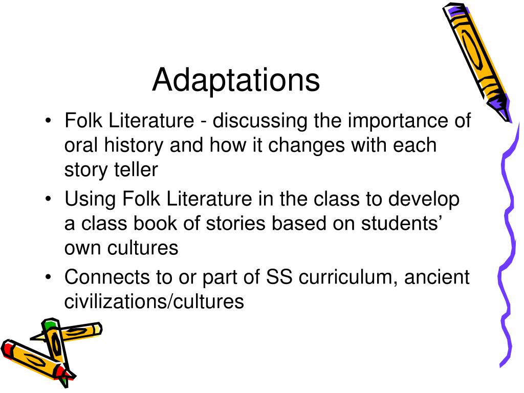 PPT Fractured Fairy Tales & Folk Literature PowerPoint Presentation ID3704031