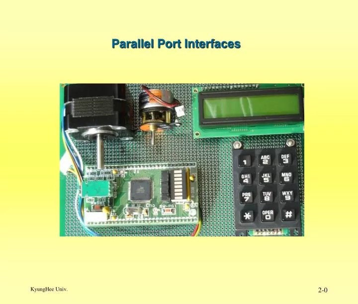 PPT Parallel Port Interfaces PowerPoint Presentation, free download