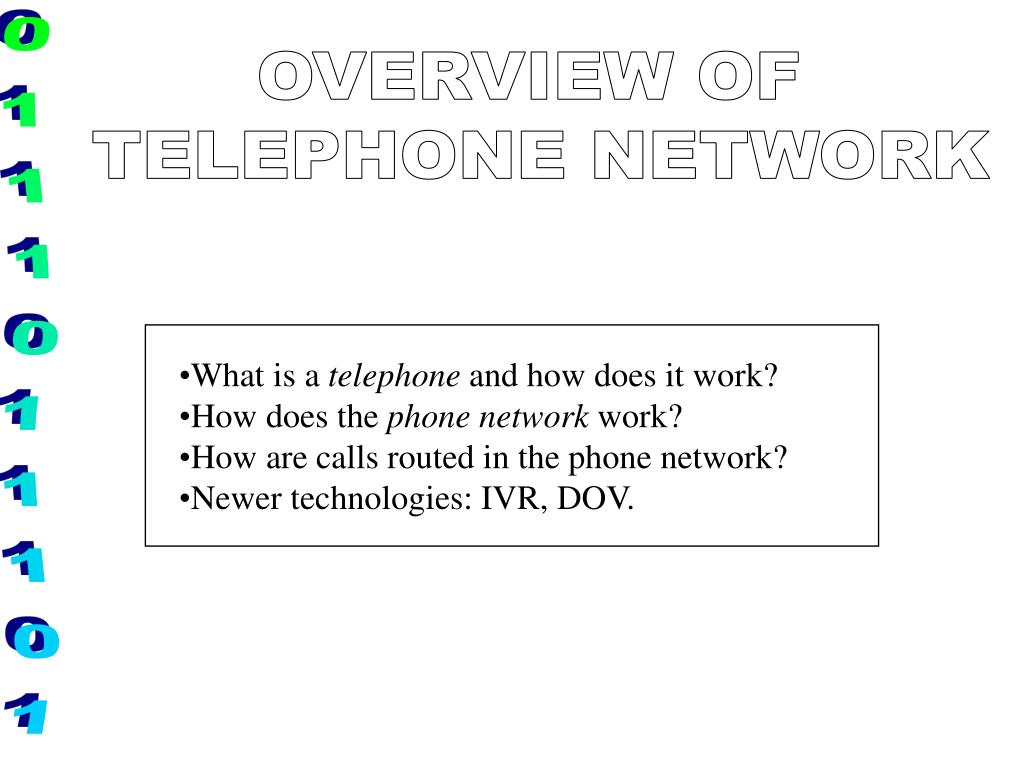 PPT What is a telephone and how does it work? How does the phone