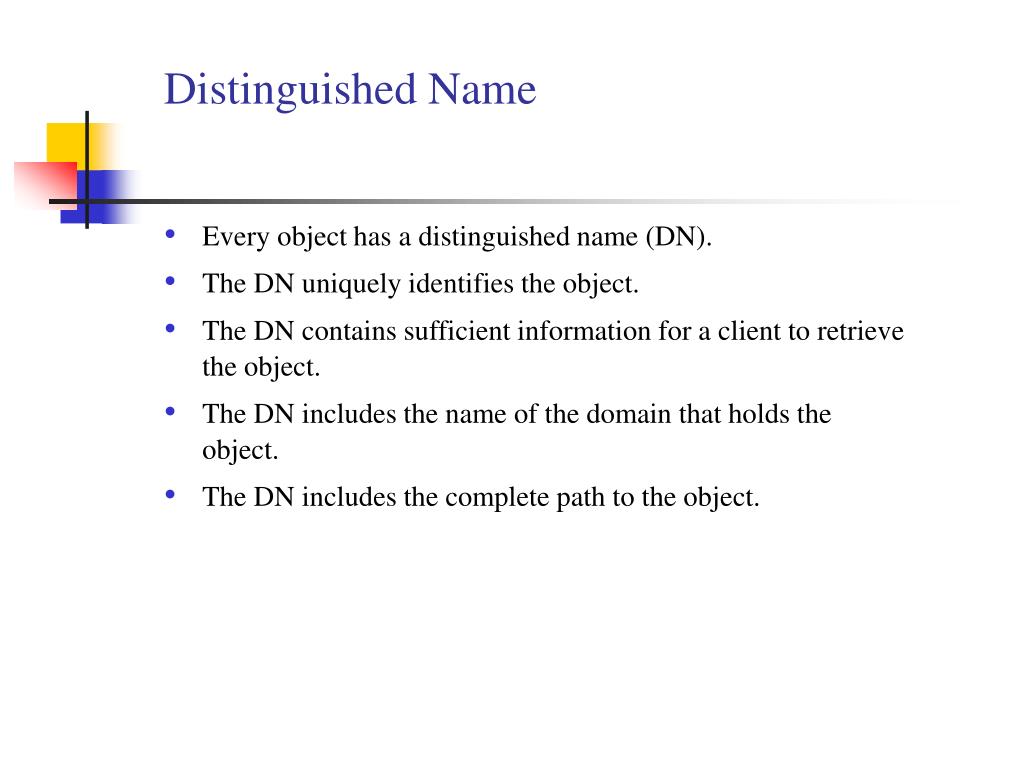 PPT Introduction to Active Directory Directory Services PowerPoint