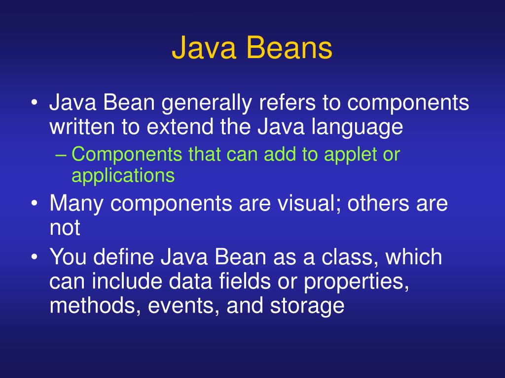 PPT Lecture 14 Advanced Features of Java PowerPoint Presentation