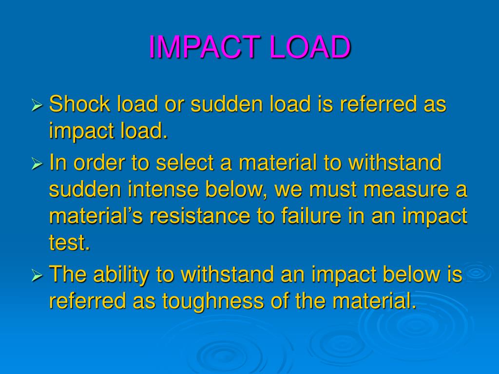 PPT IMPACT TEST PowerPoint Presentation, free download ID3715140