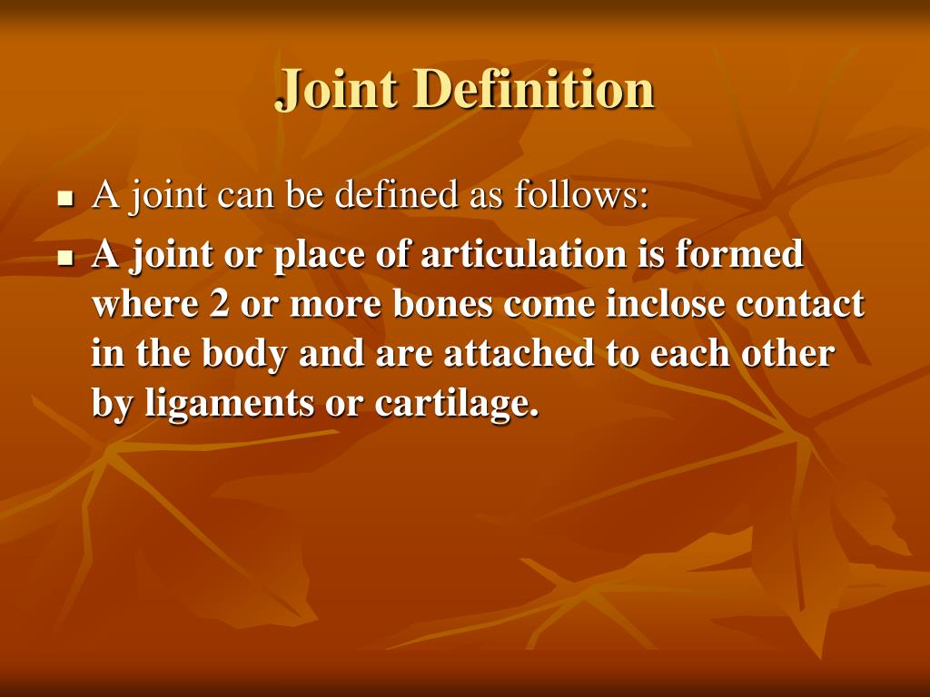 PPT Joint PowerPoint Presentation, free download ID3715804