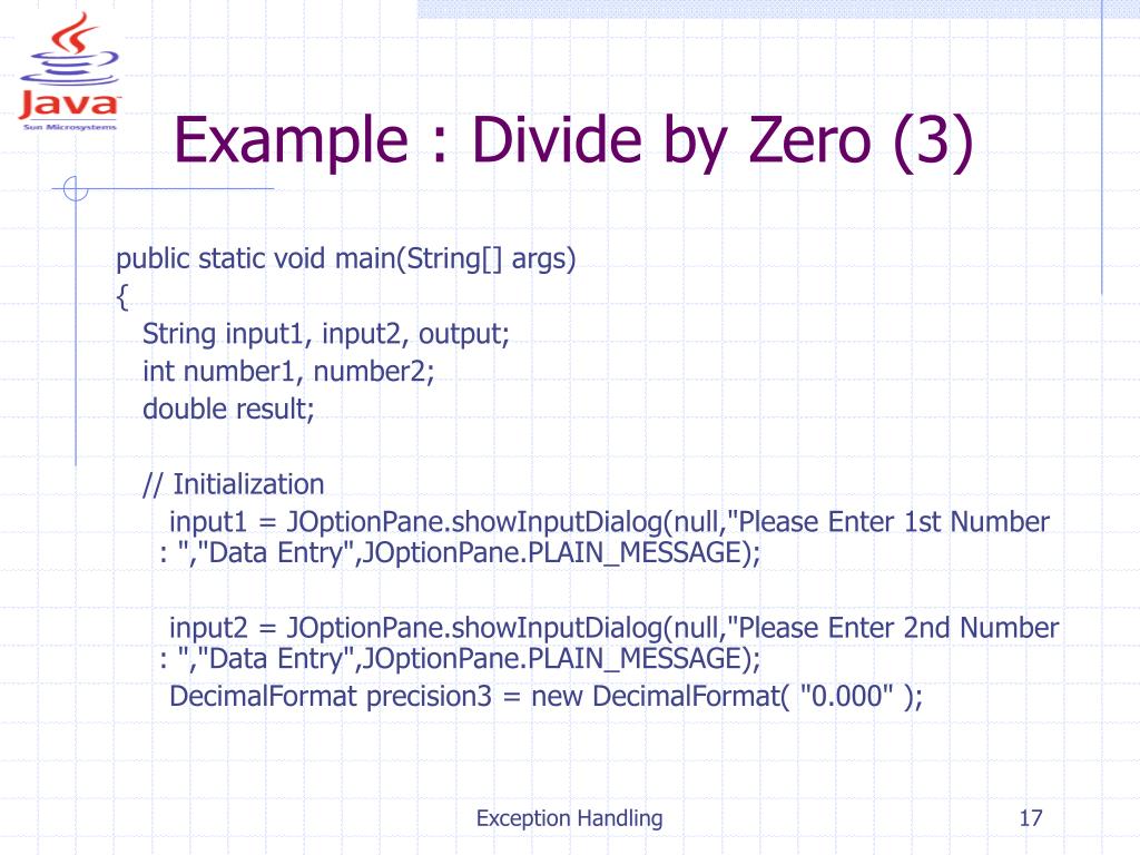 PPT Exception Handling PowerPoint Presentation, free download ID