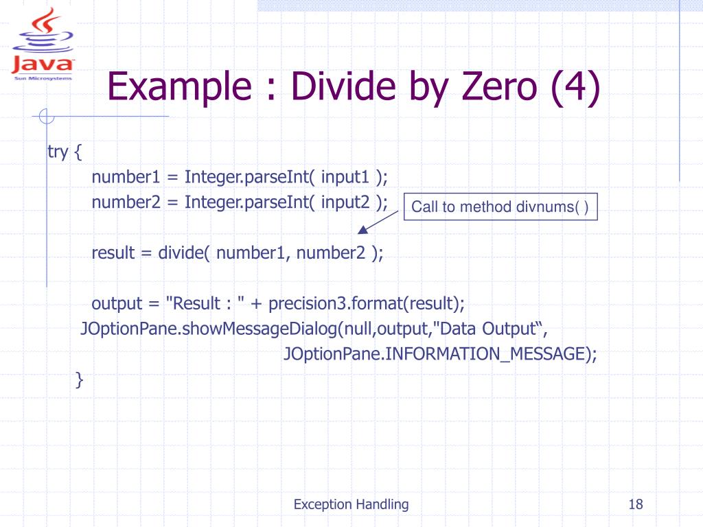 PPT Exception Handling PowerPoint Presentation, free download ID