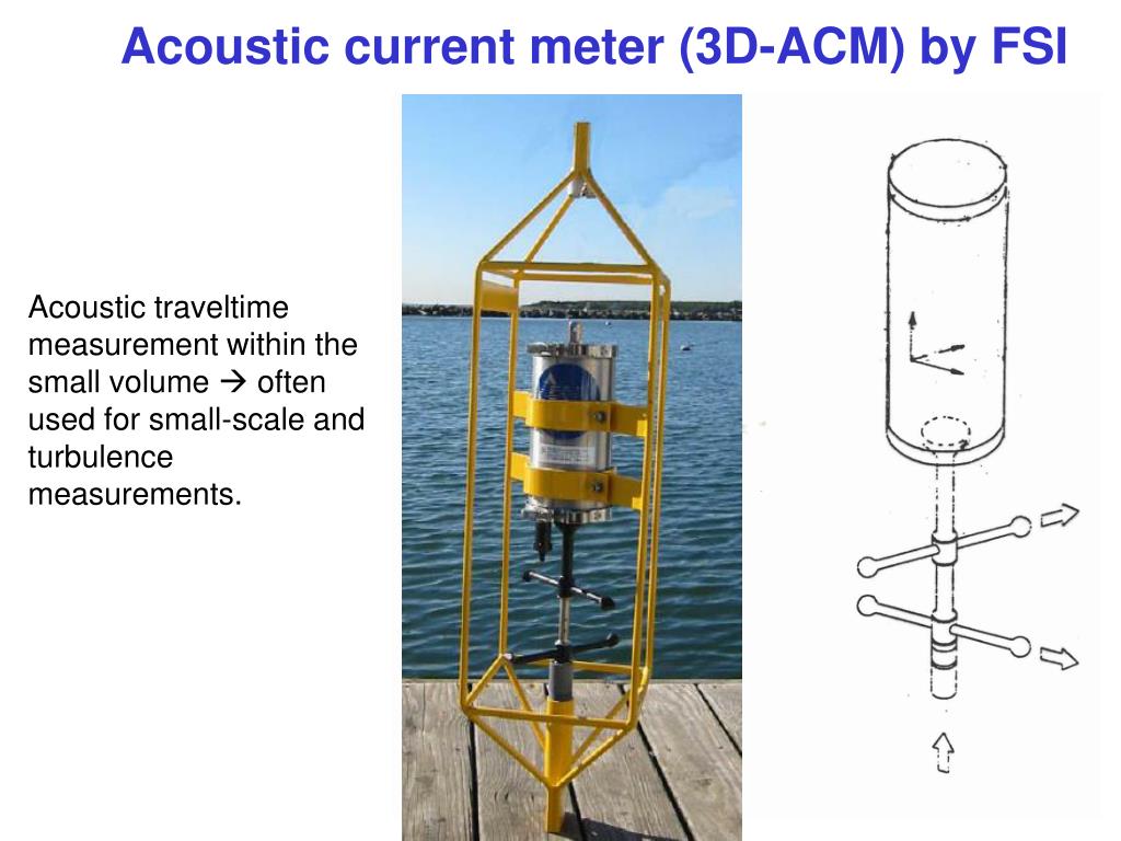 PPT Chapter 7 Current Measurements A Eulerian techniques