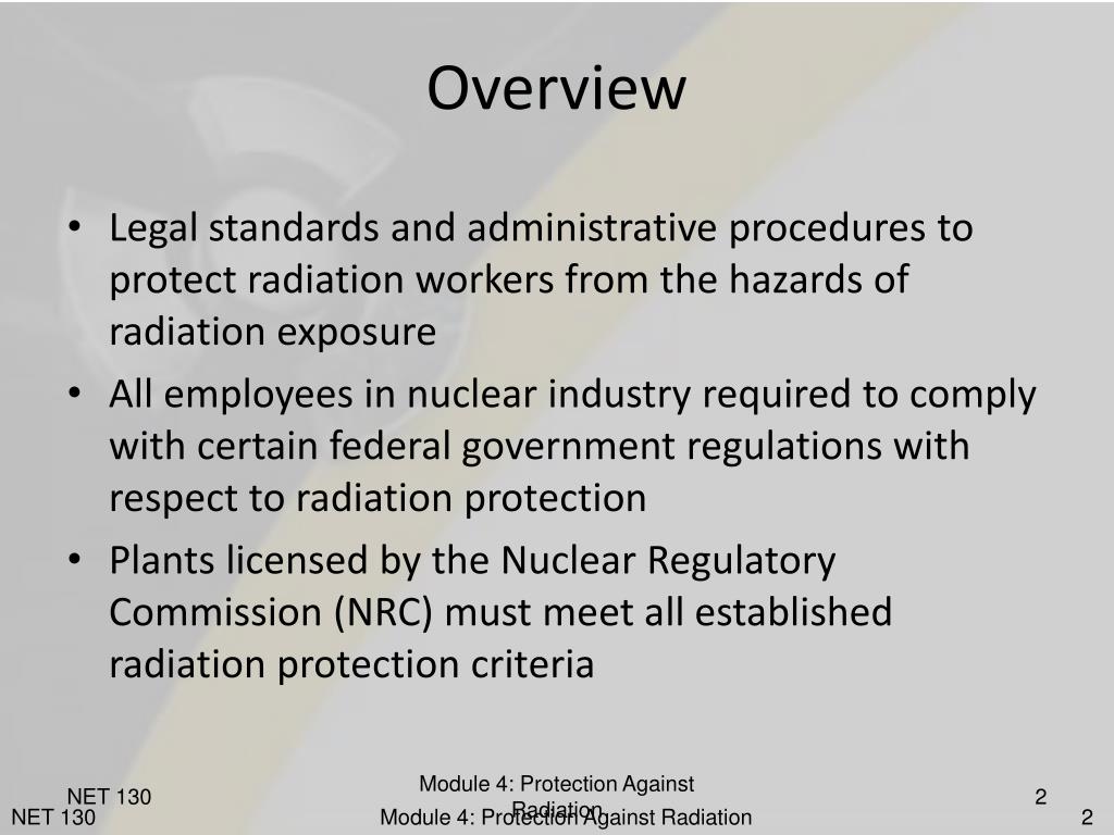 PPT Protection Against Radiation PowerPoint Presentation, free