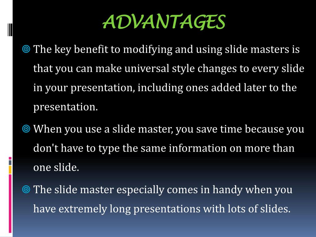 PPT USING SLIDE MASTER PowerPoint Presentation, free download ID