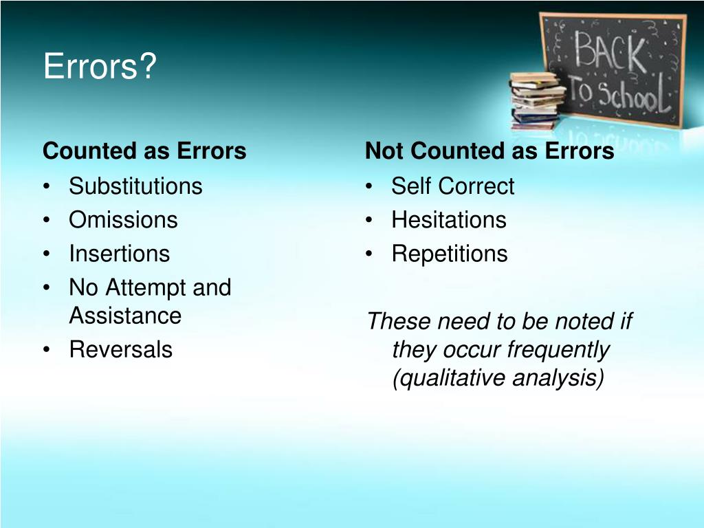 PPT Analyzing Oral Reading and Assessing Fluency PowerPoint