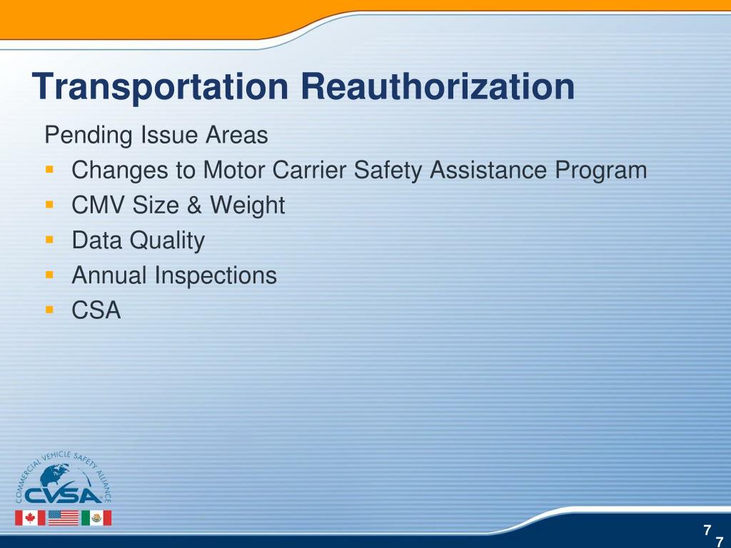 PPT Commercial Vehicle Safety Alliance PowerPoint Presentation, free