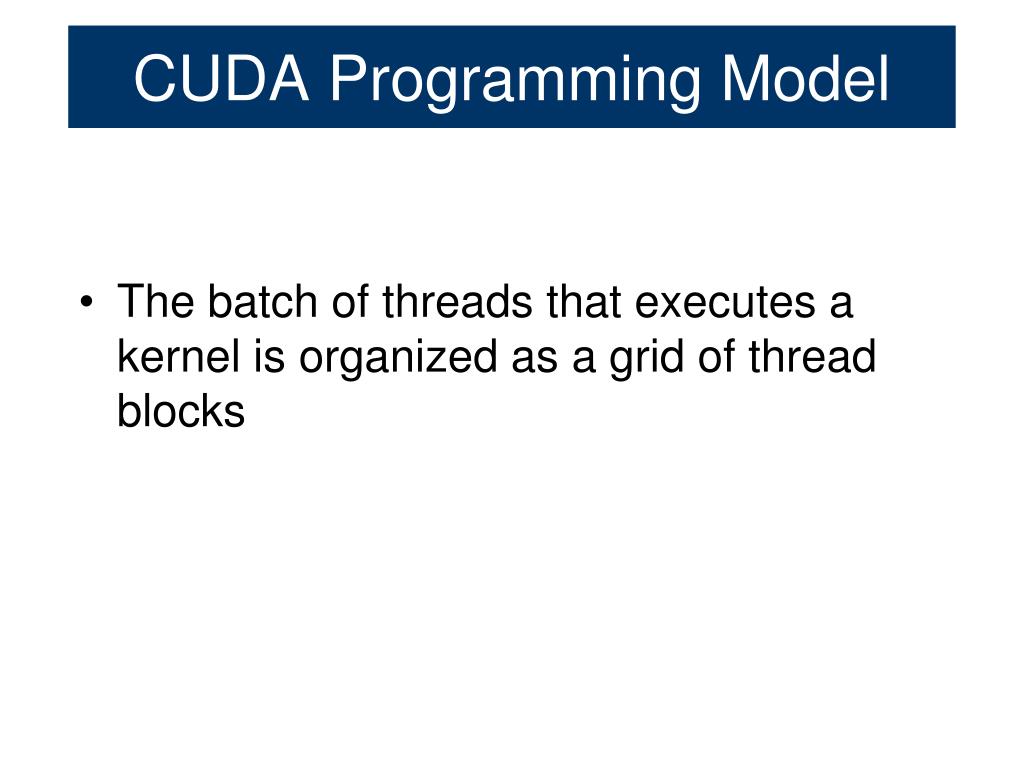 PPT Nvidia CUDA Programming Basics PowerPoint Presentation, free download ID3726469