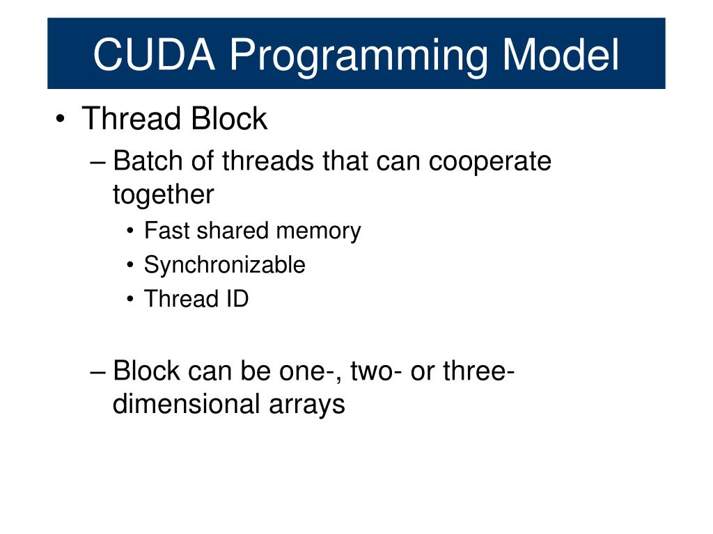 PPT Nvidia CUDA Programming Basics PowerPoint Presentation, free download ID3726469