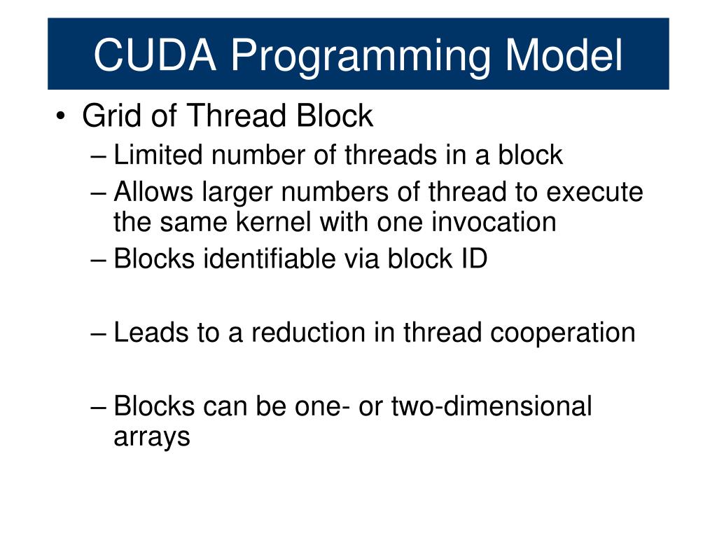 PPT Nvidia CUDA Programming Basics PowerPoint Presentation, free download ID3726469