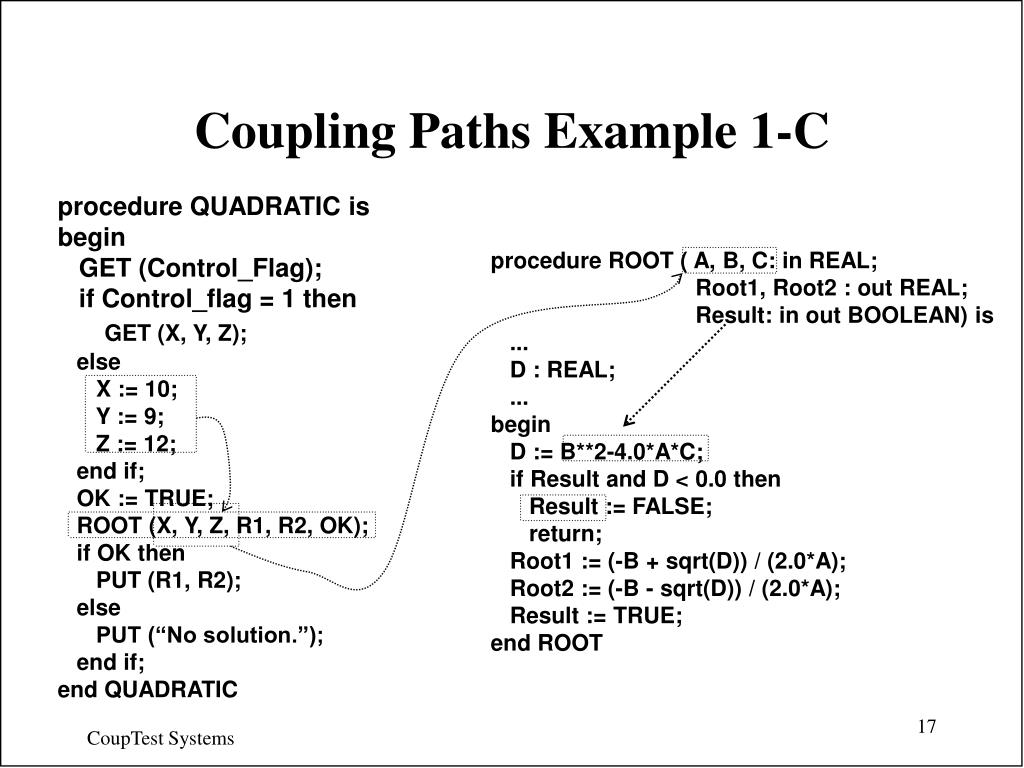 PPT Couplingbased Criteria for Integration Testing PowerPoint