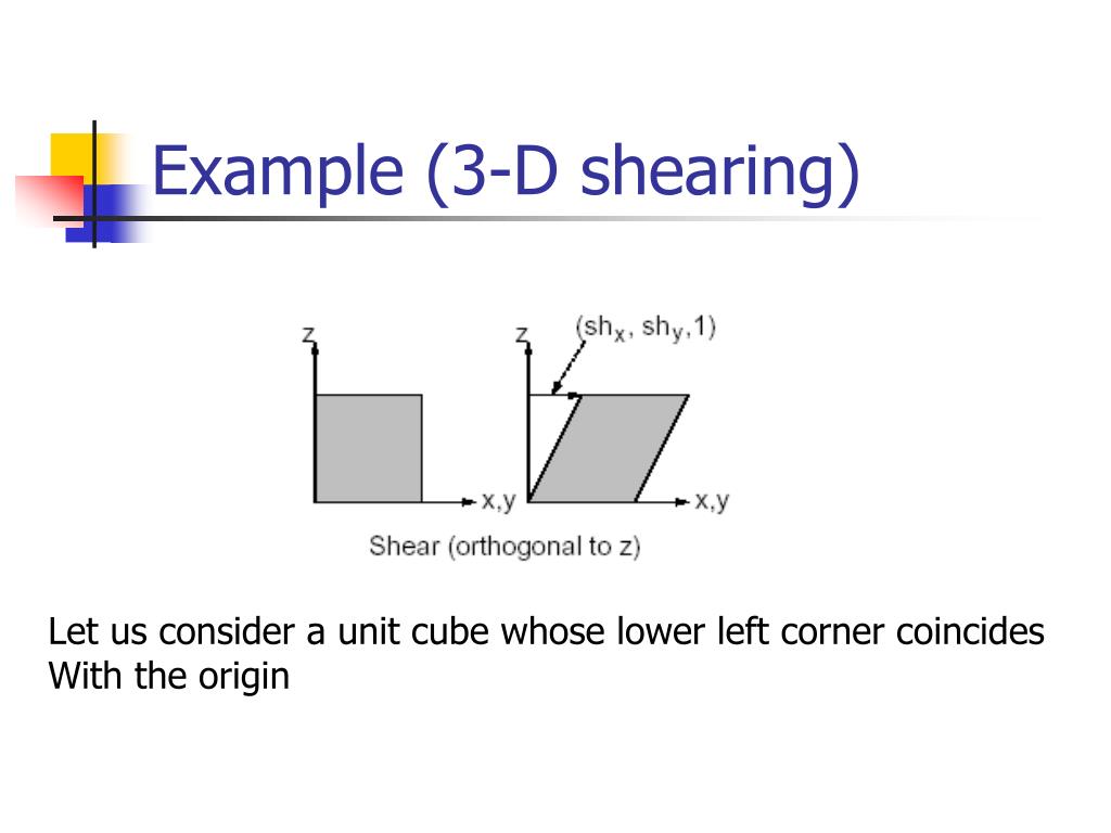 PPT Affine Transformation PowerPoint Presentation, free download ID