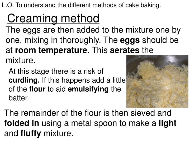 PPT CAKE MAKING METHODS PowerPoint Presentation ID3728847