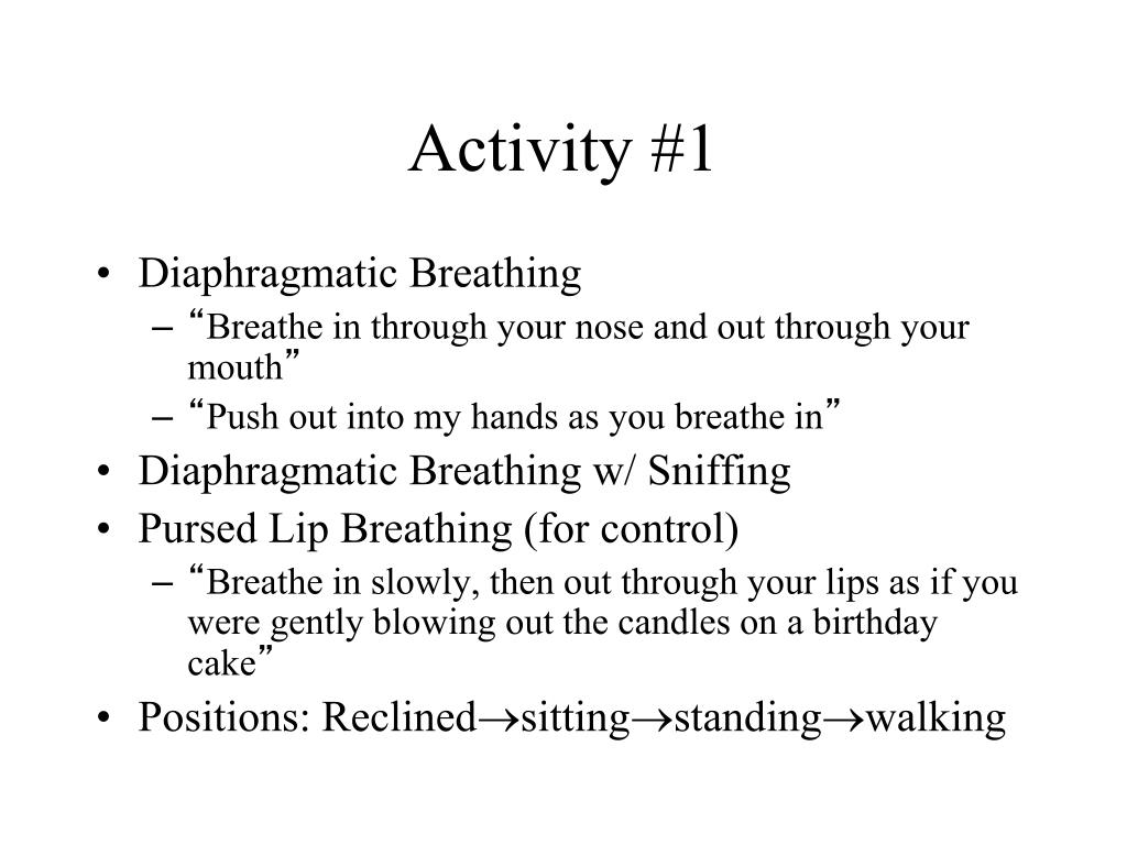 PPT Breathing Exercises PowerPoint Presentation, free download ID