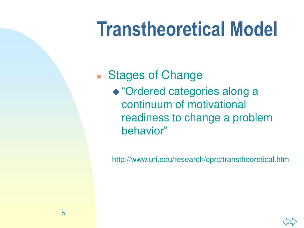 PPT Intrapersonal Theories of Health Behavior PowerPoint Presentation