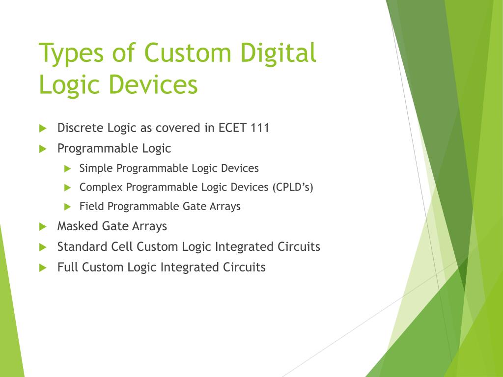 PPT Advanced Digital Circuits ECET 146 Week 1 PowerPoint Presentation