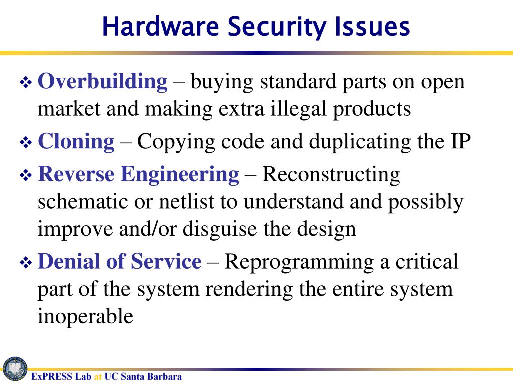 PPT Reconfigurable Hardware Security PowerPoint Presentation, free