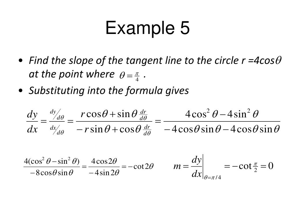 PPT Tangent Lines and Arc Length Parametric Equations PowerPoint