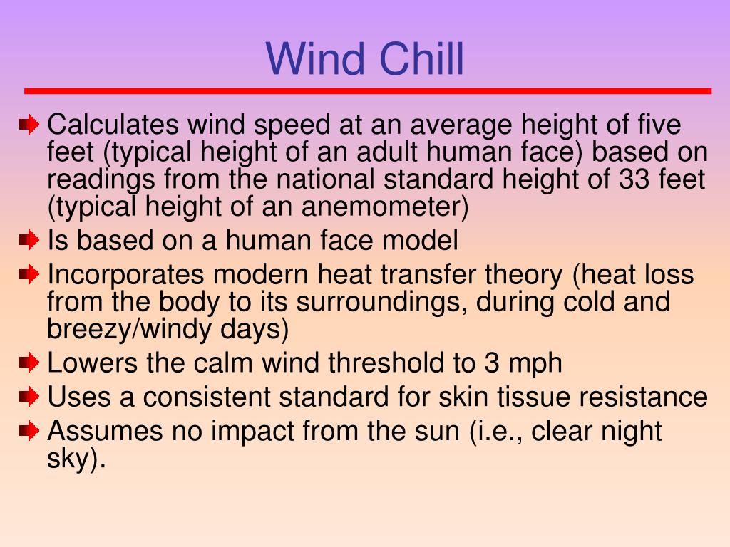 PPT The Wind Chill Climatology of the WFO LSX CWA PowerPoint