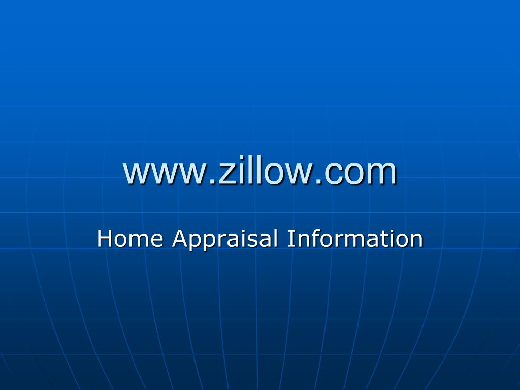 PPT zillow PowerPoint Presentation, free download ID3734904