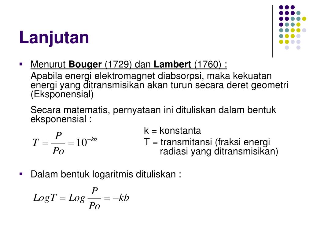 PPT Kimia Analitik II PowerPoint Presentation, free download ID3735832