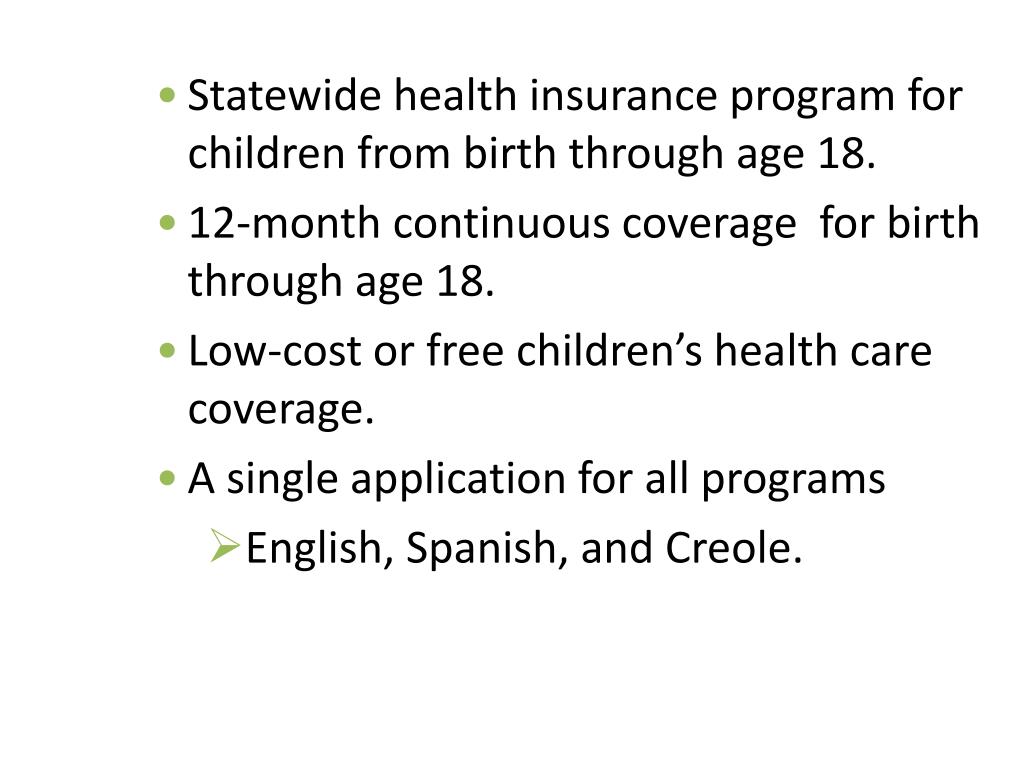 PPT Florida Covering Kids & Families College of Public Health USFThe