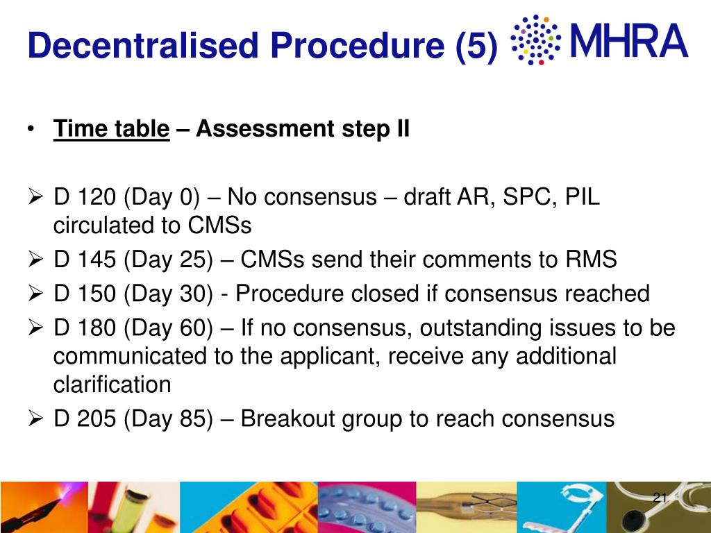 PPT European Regulatory Procedures Centralised vs DCP PowerPoint