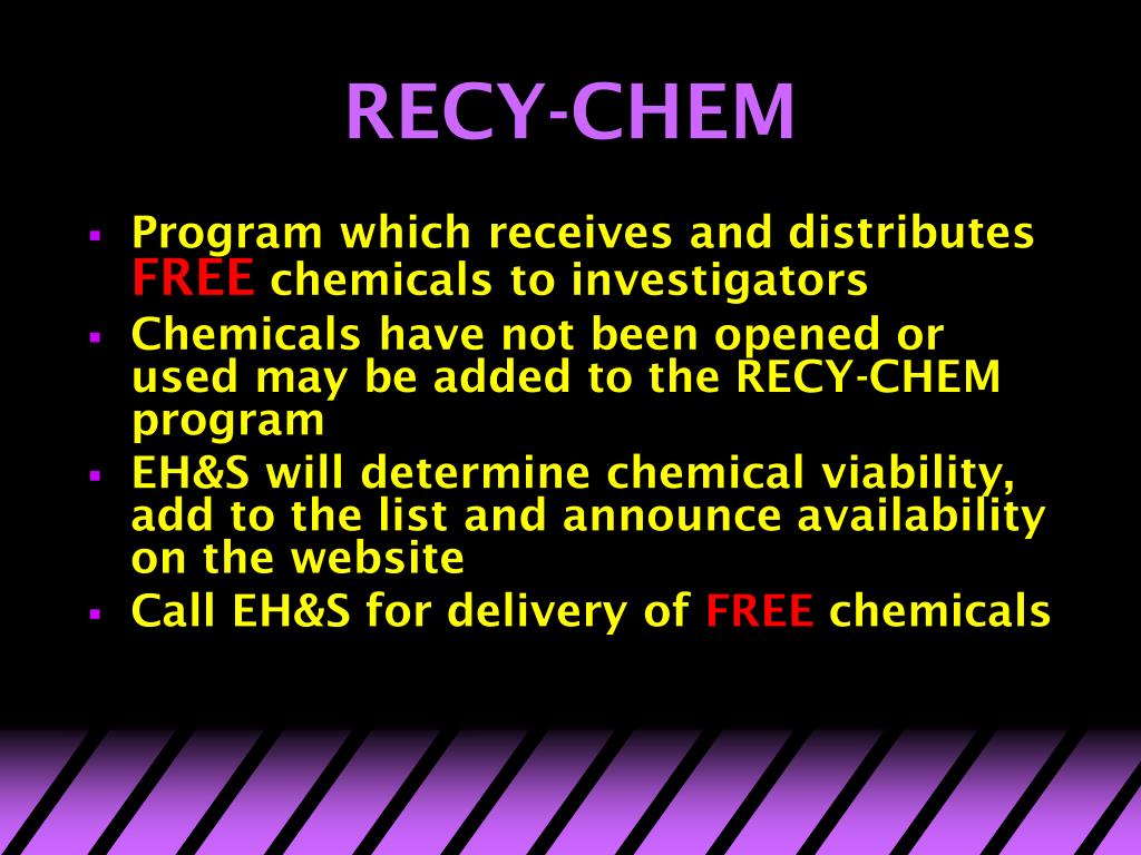 PPT Chemical Hygiene Training PowerPoint Presentation, free download