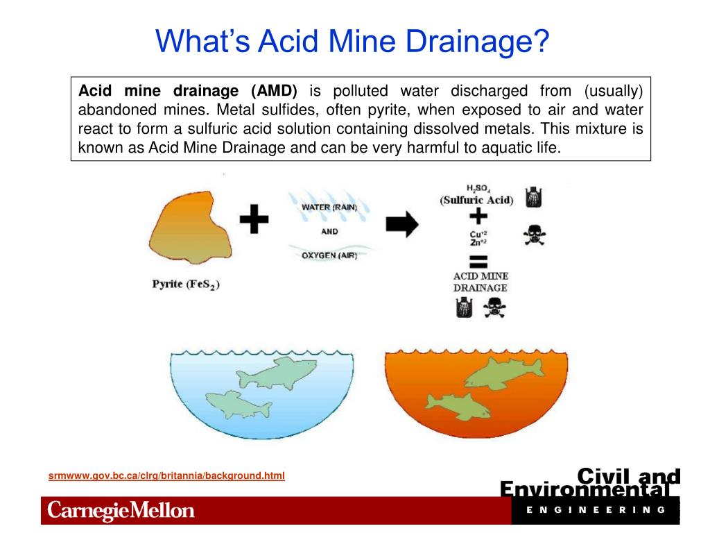 PPT Acid Mine Drainage PowerPoint Presentation, free download ID