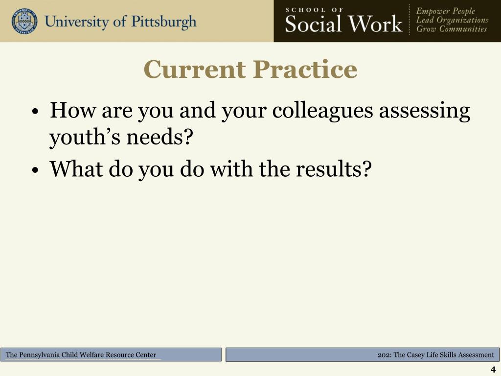 PPT 202 The Casey Life Skills Assessment PowerPoint Presentation