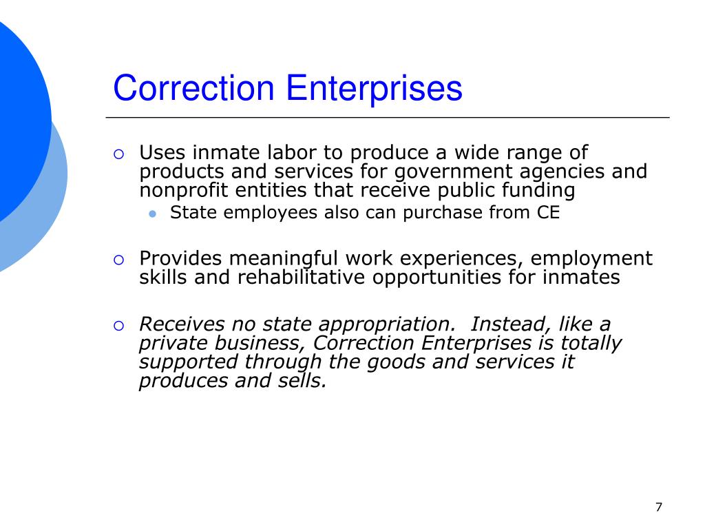 PPT North Carolina Department of Correction PowerPoint Presentation