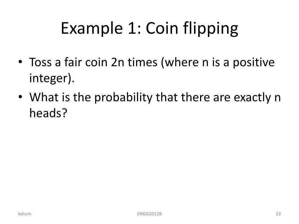 PPT ENGG2012B Lecture 14 Counting & Probability PowerPoint