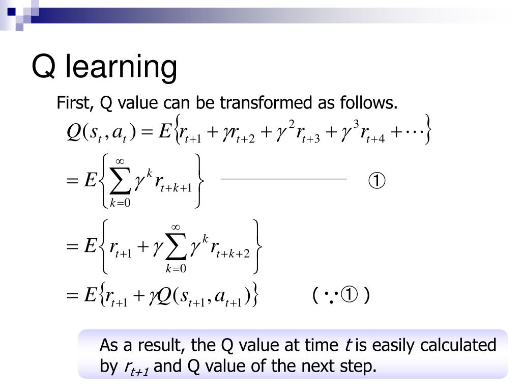 PPT Qlearning PowerPoint Presentation, free download ID3743517