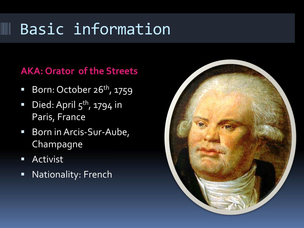 PPT Danton PowerPoint Presentation, free download ID