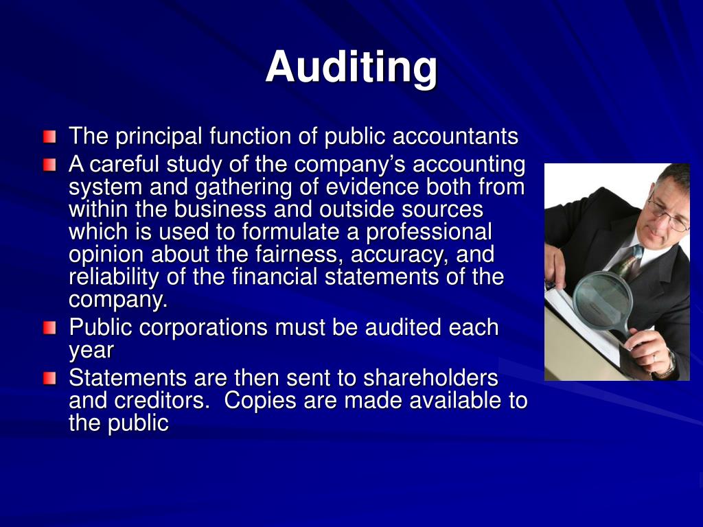 PPT The Accounting Profession PowerPoint Presentation, free download