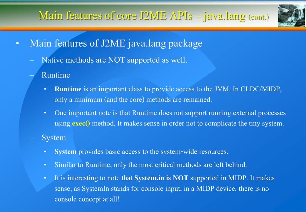 PPT บทที่ 3 Java Wireless Toolkit (2) PowerPoint Presentation ID