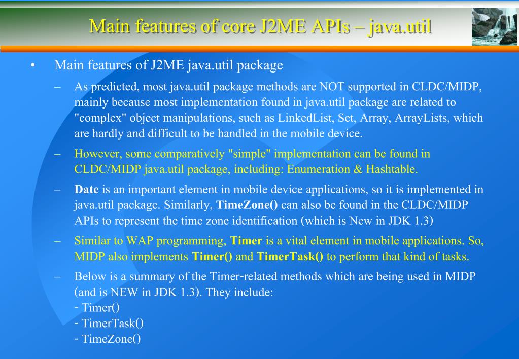 PPT บทที่ 3 Java Wireless Toolkit (2) PowerPoint Presentation ID